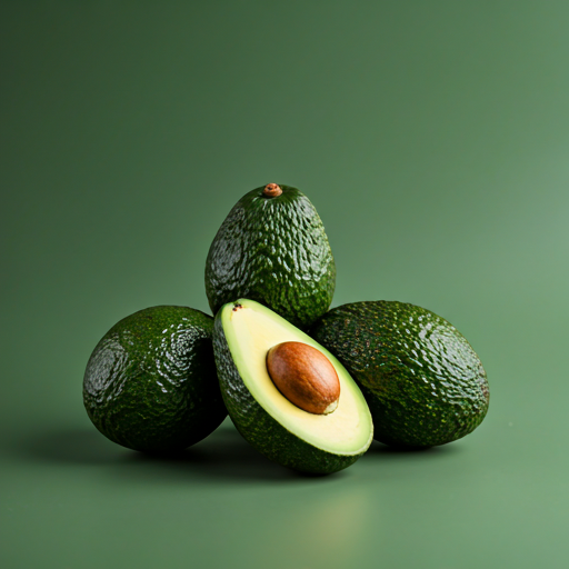 Fresh ripe green avocado export
